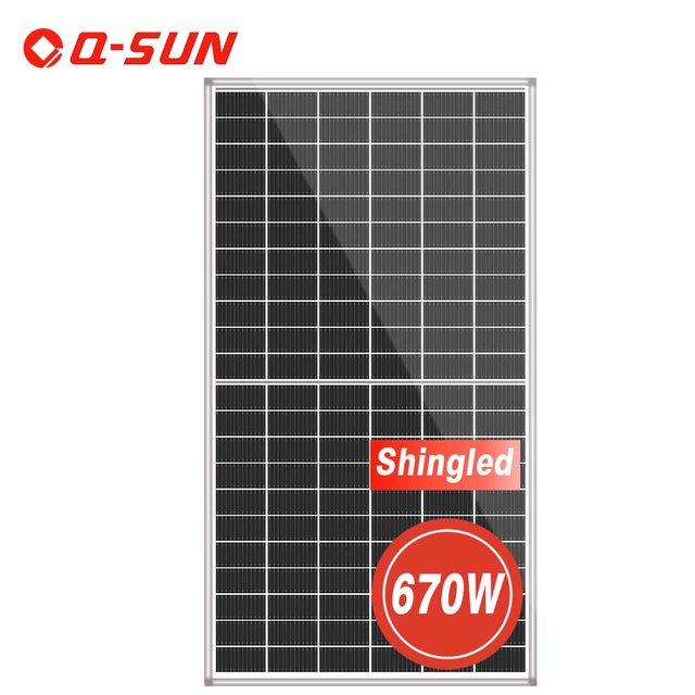 stock aluminum solar panel on metal roof
